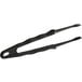 Linden Sweden black plastic grilling tongs.