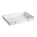A white heavy-duty polypropylene dough proofing box measuring 18 by 26 by 3 inches.