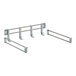 A pair of metal bars with metal rods on them.