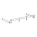 A metal bar with two metal rods.