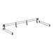 A metal bar with metal rods for a Cambro Camshelving unit.