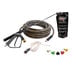 A Simpson pressure washer with a 50' hose and nozzles.