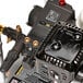 A close-up of a Simpson aluminum pressure washer.