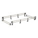 A metal frame with four bars for a Cambro Camshelving unit.