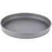 An American Metalcraft round grey hard coat anodized aluminum cake pan.