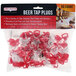 A red and black package of Chef Master beer tap plugs with white text.