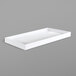 A white rectangular Elite Global Solutions melamine food pan.