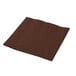 A pack of chocolate brown Hoffmaster beverage napkins.