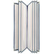 A white and blue H. Risch, Inc. Seville menu cover with 12 views.