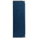 A blue leather book cover with silver corners for H. Risch, Inc. Seville menu cover.