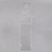 A clear plastic bag with micro-perforations.