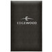 A black rectangular Menu Solutions Kensington menu cover with white text on it.