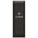 A black Menu Solutions menu cover with white text on the front.