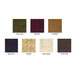 A Menu Solutions Wicker Triple Panel Menu Cover. A close-up of a woven surface.