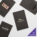 A black Menu Solutions menu cover with white text and a logo.