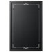 MasterVision PM0331168 16 inch x 24 inch Decorative Wall-Mount Chalkboard with Black MDF Frame
