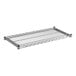 A Regency chrome wire sliding shelf.