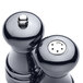 A Chef Specialties Midnight Chrome salt and pepper shaker set.