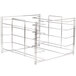 A Metro Mini Rack with four wire shelves.