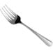 An Acopa Edgeworth stainless steel serving fork with a silver handle.