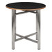 A Bon Chef Flex-X round table top in black.