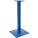 a blue post with a white background