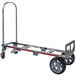 A silver Magliner convertible hand truck with black wheels and a U-loop handle.