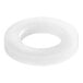 A white nylon bushing designed for Backyard Pro Butcher Series BSG22 and BSG32 meat grinders.