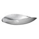a white bowl with a silver handle