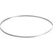 An Avantco band saw blade with a circular shape and three teeth.
