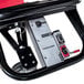 A close-up of a Magliner motorized hand truck.