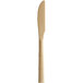 An almond Design Specialties polycarbonate knife.