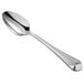 A Reserve by Libbey stainless steel teaspoon with a silver handle and spoon.