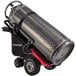 A Magliner motorized Dewar cart with a large cylinder on it.