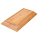 An American Metalcraft rectangular bamboo tray.