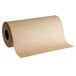 A roll of natural brown Kraft freezer paper.