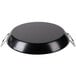 An American Metalcraft wrought iron paella pan with handles.