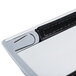 An Unger damp mop pad holder with black and white straps.