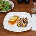 a lemon slice on a plate