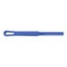 A blue rectangular plastic broom with a blue handle and white border.