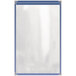 H. Risch, Inc. TES Deluxe Sewn 11 inch x 17 inch 2 View Tinted Vinyl Menu Cover