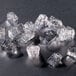 A group of cubelet ice pieces.
