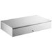 a white drawer with a handle
