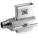A Backyard Pro stainless steel meat grinder attachment with 27 blades.