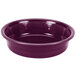 a purple bowl with ripples