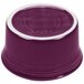 A purple Fiesta ramekin with a white rim.