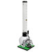 A white football helmet-shaped beer tower with a clear tube.