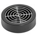 A round black metal grid for a Beer Tube.