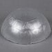 A Carlisle Petal Mist clear polycarbonate bowl with a lid on top.