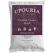 A white bag of UPOURIA Fat Free French Vanilla Cappuccino Mix with a purple label.